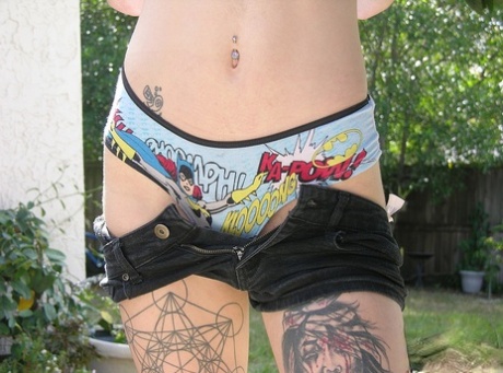 Amateur girl Lydia reveals cute panties while getting completely naked