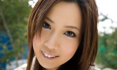 Cute Japanese girl Haruka Yagami models nude and non nude during solo action