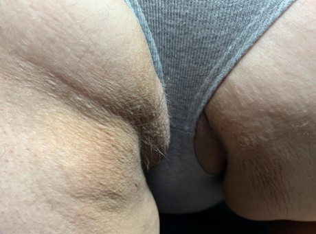 Obese amateur Sexy NE BBW shows her big ass after spreading her pussy