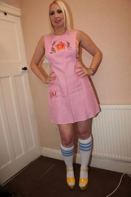 British amateur Tracey Lain partakes in POV sex while wearing sports socks