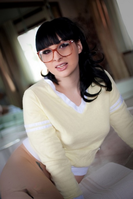 TS Bailey Jay starring Sittin On The Tub In A Yellow Top Porn Images