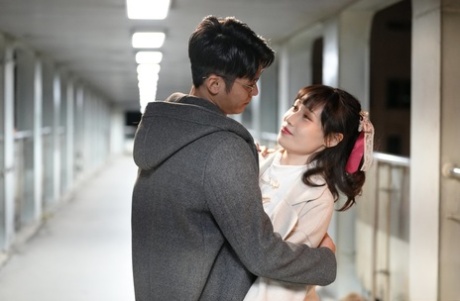 Asian cutie with big tits Xiao Ye Ye gets her twat stuffed from behind