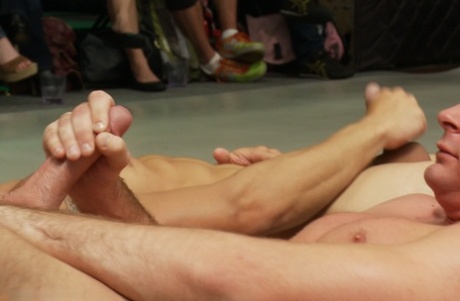 Naked Kombat starring Chris Tyler, Gavin Waters, Matthew Singer XXX Pics