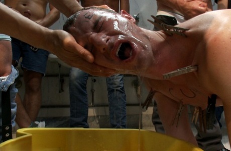 Bound in Public starring Cameron Adams, Christian Wilde Sex Pictures